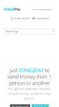 Mobile Screenshot of fone2pay.com